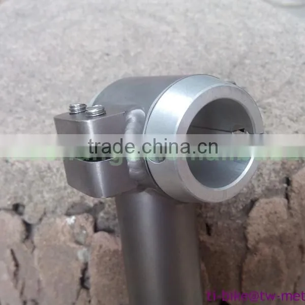 Titanium Seat Post for Road Bike Frame or Mountain Bicycle Frame 27.2 31.6 or 31.8 photo-4