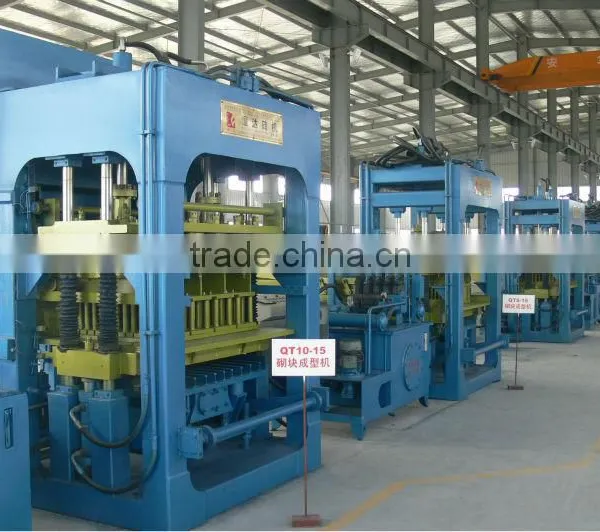 QT8-15 Interlocking Brick Making Machine/cement Brick Making Machine photo-3
