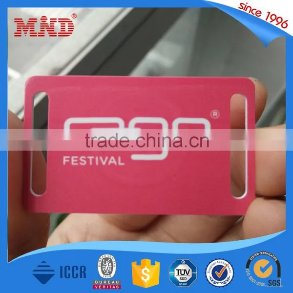 MDWW26 Adjustable RFID Woven Bracelet For Concert photo-5