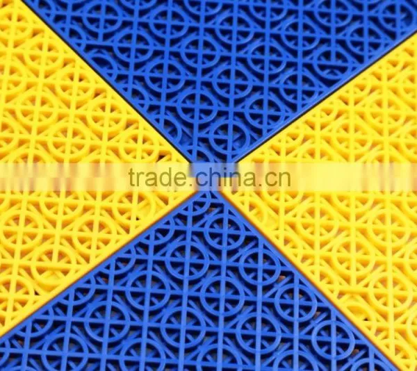 Suspended PP Interlocking Badminton Floor Mat photo-2
