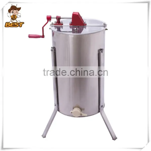 New Adjustable Legs2 Frames Manual Honey Extractor photo-2
