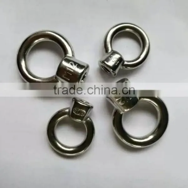 Factory Supplier Hook Eye Bolts Stainless Steel Din 580 Forged Eye Bolt photo-2
