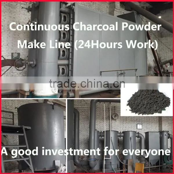 Wood Charcoal Furnace for Continuous Carbonization/Wood Carbonization Stove Charcoal