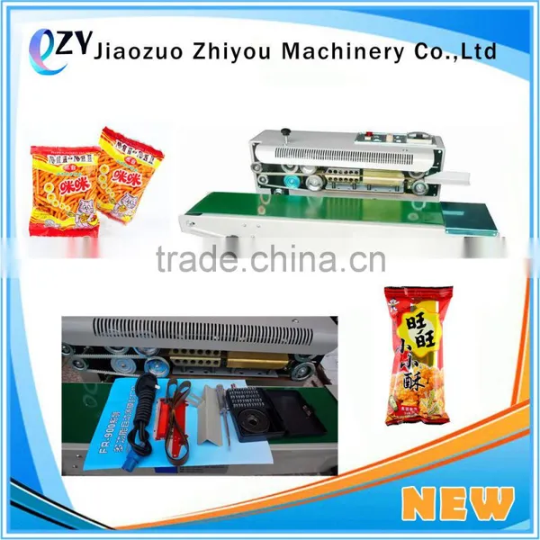 Zhiyou Semi Automatic Film Impulse Sealer Heat Sealing Machine for Plastic Bag photo-2
