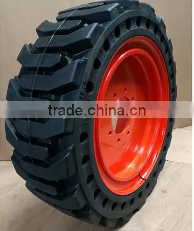 China Solid Tire Factory Price 12-16.5 33x12-20 Tractor Tire With Long Warranty photo-2