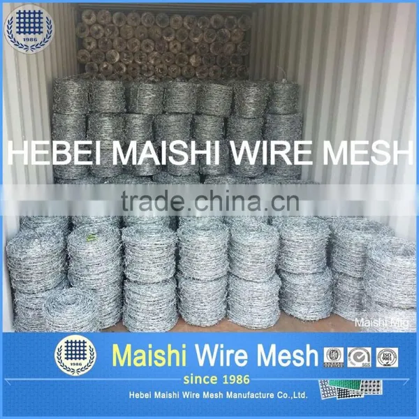 Galvanized Barbed Wire for Security Fence ( Factory, Low Price ) photo-5