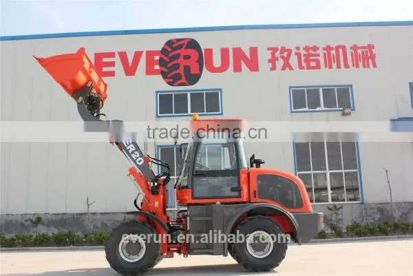 Rops&Fops Front End Loader Er20 With Snow Bucket photo-3