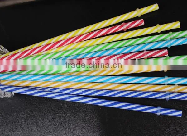 Hard Plastic Long Drinking Straws