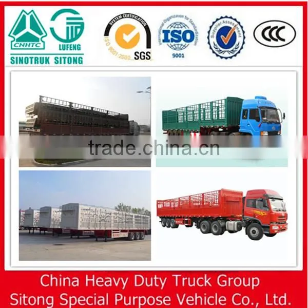 Sino Truck Sitong Fence Semi Trailer Cargo Utility Trailer photo-3