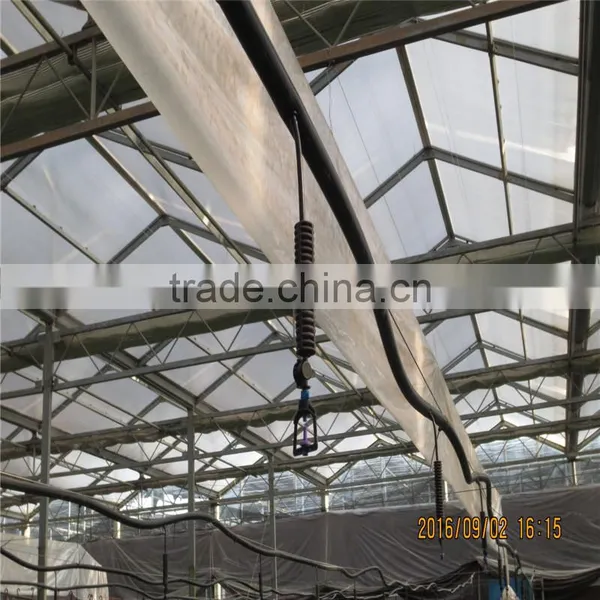 Multi Span Tunnel PE Plastic Film Hydroponic Systems Agricultural Commercial Greenhouse photo-6