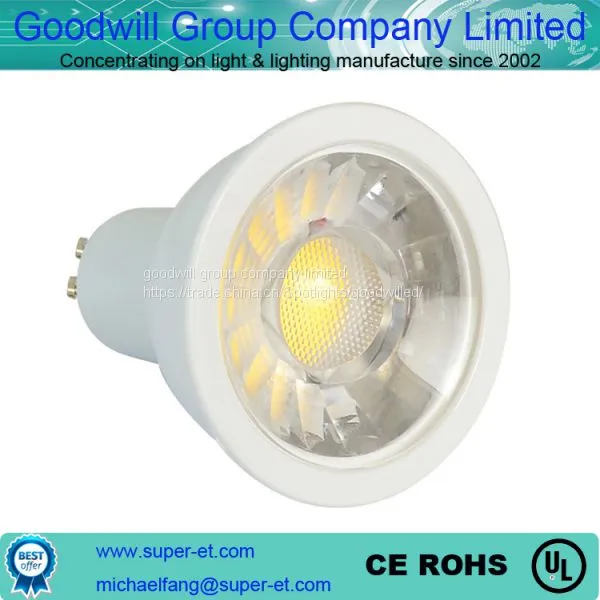 AC85-265V 3Вт алюминиевый прожектор COB LED GU10 E11 E14 E17 3000K 5000K 6500K photo-4