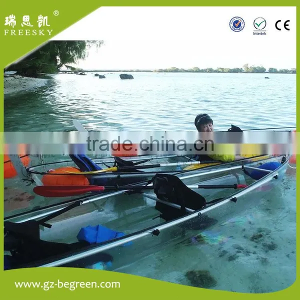 2 Seat Touring Manufacture pc Formed Transparent Canoe Kayak photo-3