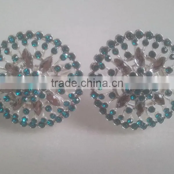 Jewelled Metal Alloy Umbrella Design Napkin Ring photo-3