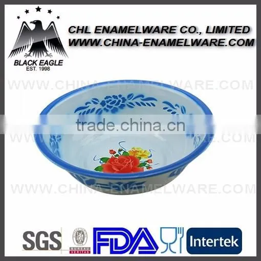 New Design Colorful Cast Iron Washing Basin photo-4