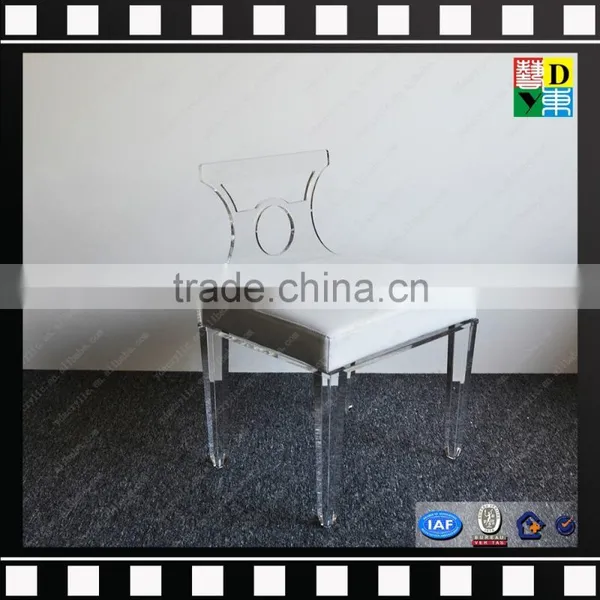 Elegant Lucite Bar Stool, Acrylic Bar Stool High Chair From Shenzhen Yidong photo-3