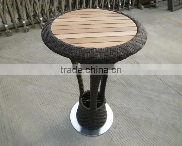 Outdoor Wood Bar Table Furniture photo-2
