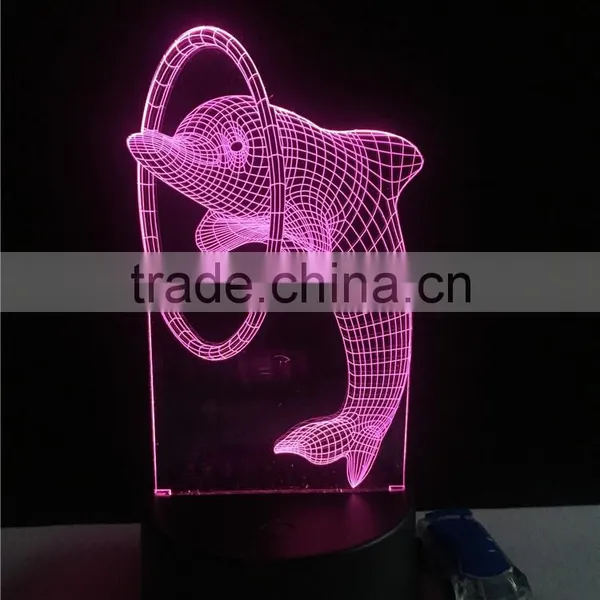 Qualified CE RoHs Lamp Supplier Funny Led Night Lights Acrylic Light photo-5