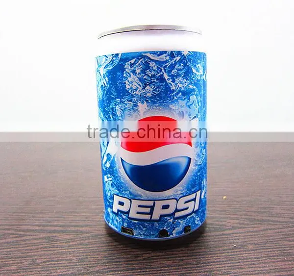 Mini USB OEM Logo Tin Cans Speaker for Promotion photo-2