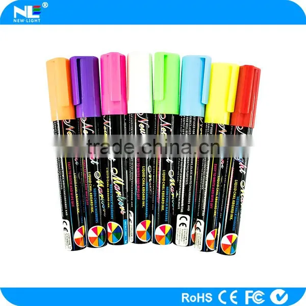 8 Colors Highlighter Pen /maker Pen /10mm Flourescent Pen for the Kids and Children