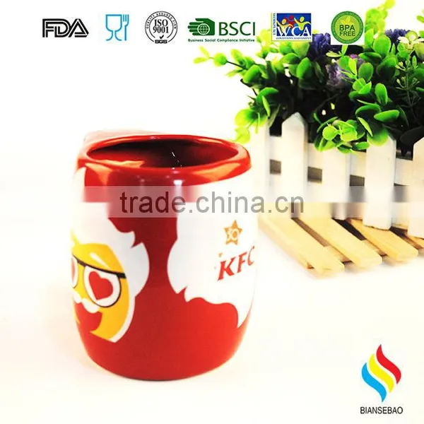 Belly Shape Ceramic Mug photo-2