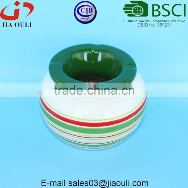 Cheap Under Glazed Ceramic Ashtray photo-2