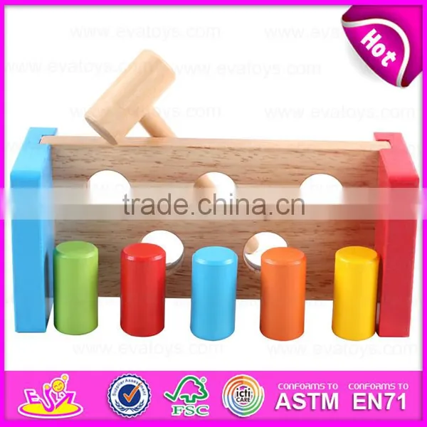 2016 Top Fashion Baby Wooden Toy Hammer W11G022 photo-3