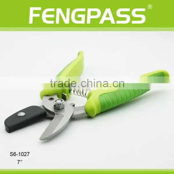 S6-1027 Easily Cutting With Smart Cut Pruning Garden Scissors photo-2