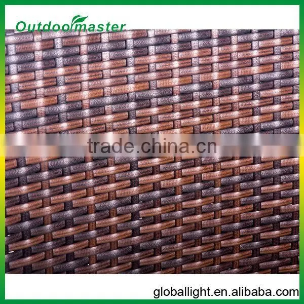 Outdoor Garden Wicker Rattan Furniture With Beige Cushion photo-5