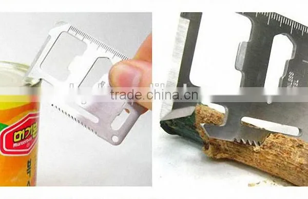 2016 Fashion Outdoor Camping Army Card Knife Credit Card Knife Card photo-3