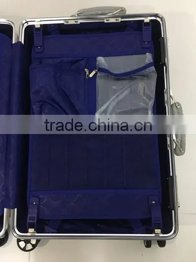PC High-end AL-frame Luggage/suitcase/TSA/double Wheels Suitcase photo-4