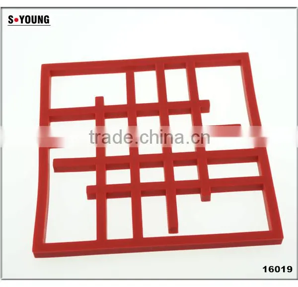 16009 Heart Shape Silicone High Temperature Heat Insulation Mat Kitchenwares Silicone Mat Flexible Silicone Heating Mat photo-5