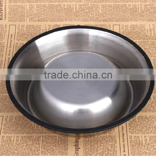 New Product Round Bottle Stainless Steel Pet Product Dog Bowl photo-2