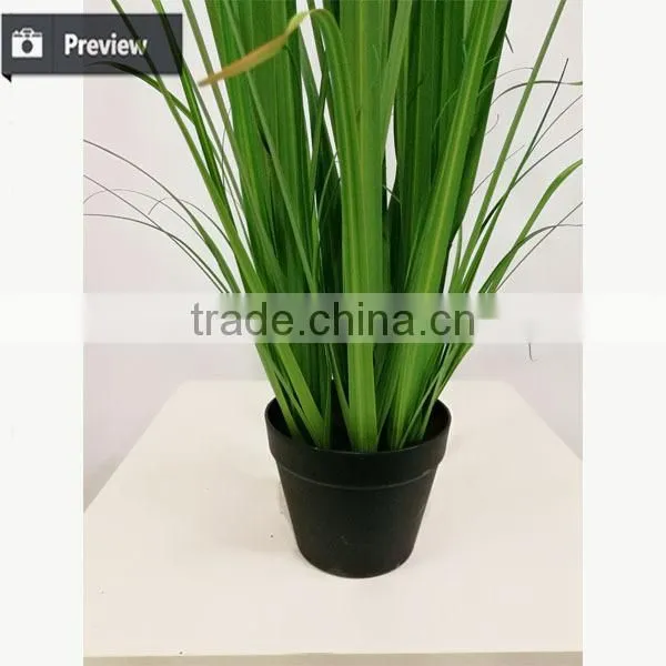 92 / 125 / 150 cm Artificial Grass Synthetic Potted Onion Grass With Jingle Flowers Fake Grass Pots Plant photo-4