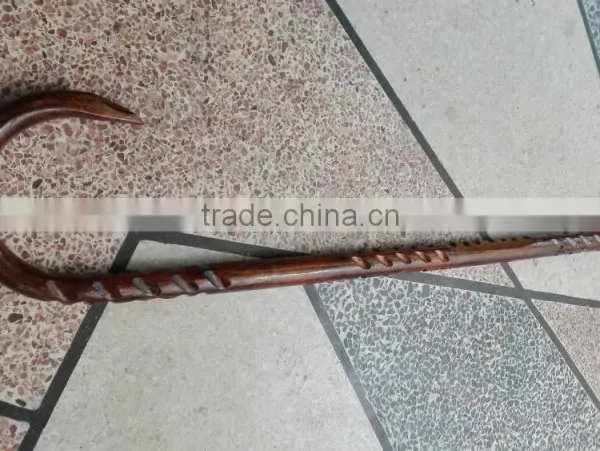 SHARK TEETH COMBAT CANE- SELF DEFENSE- MARTIAL ARTS- CUSTOM CANE- USA photo-2