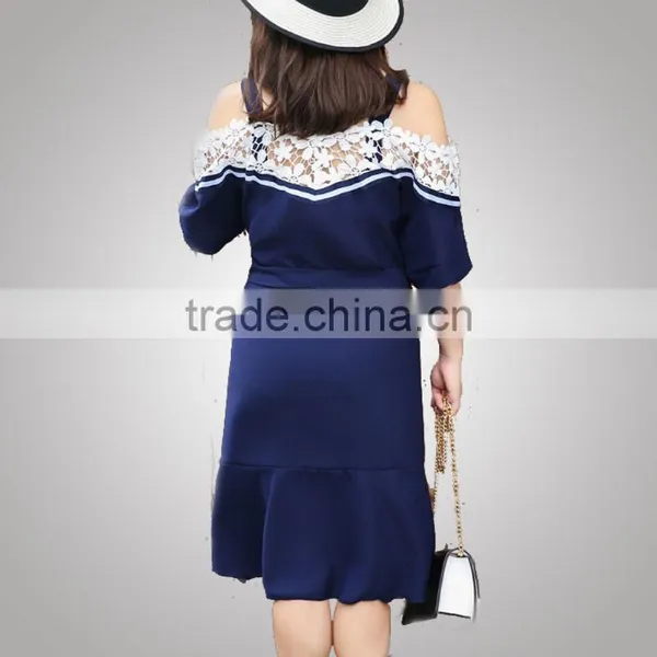 Korean Style Street Wear Ladies Cool Ladies Sexy Fat Women Dress With Fast Lead Time photo-2