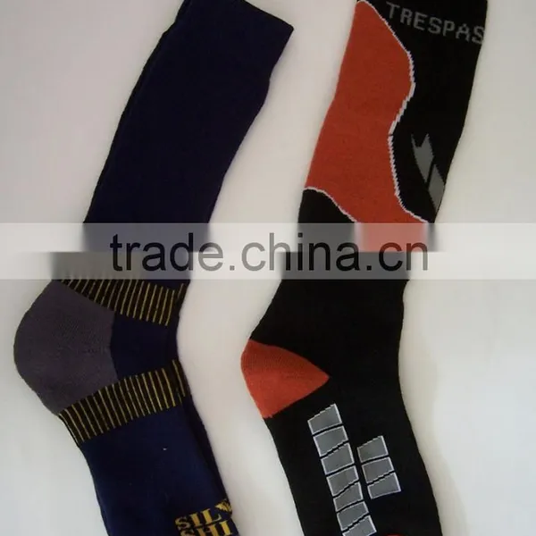 Jacquard Combed Cotton Socks for Men photo-3