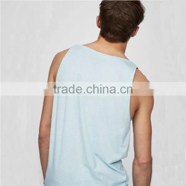 China Suplier Man Blank Tank Top Summer Vest Men's Fashion Tops photo-6