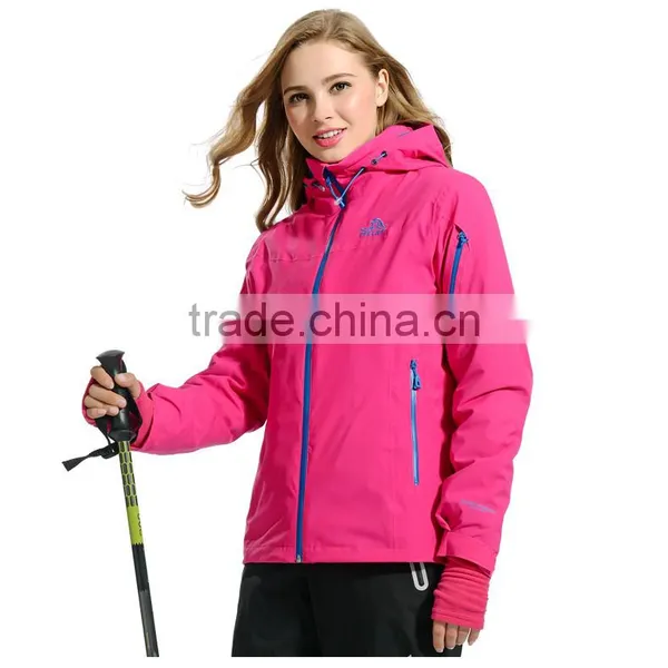 3 In 1 Waterproof New Style Outdoor Jackets For Women photo-2
