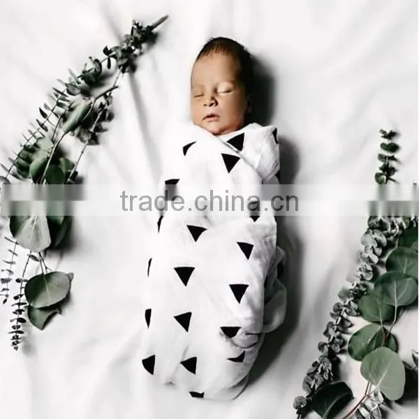 Extra Large Baby Patterned Muslin Cloth Swaddle 120 x 120 photo-2