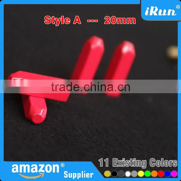 MOQ:100 Pcs - 20mm Rectangle Metal Aglet Tip Shoelaces for Trainer Sports Shoe Laces - Customized Package / Color / Logo Aglets photo-4