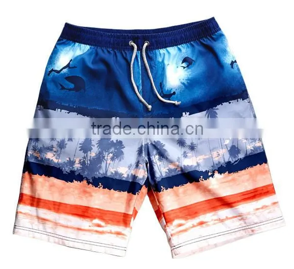 Custom Print Board Sublimation Shorts Polyester Shorts Spandex Stretch photo-2