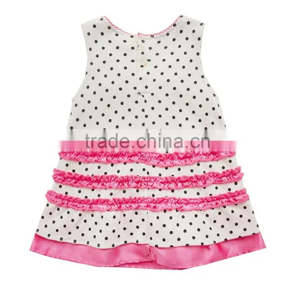 Baby Girl Ruffle Dress Children Kids Birthday Dresses photo-2