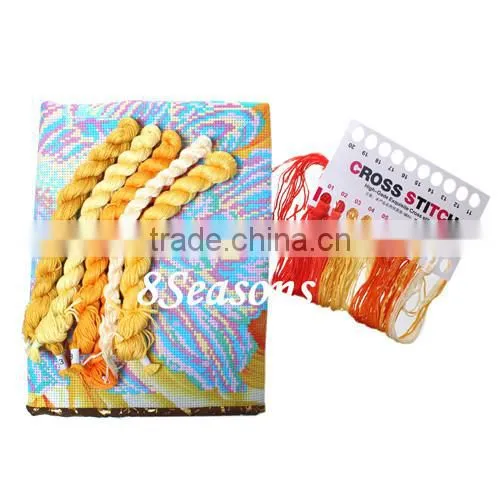 China Wholesale Price Multicolor Flower Pattern New Novelty Cross Stitch photo-3