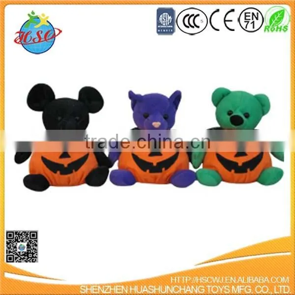 Plush Stuffed Halloween Teddy Bear Toy