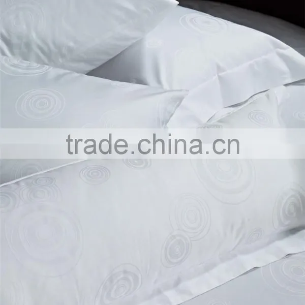 Manufacturer Wholesale Circle Pattern Jacquard Bedding Duvet Cover Set for Hotel photo-4