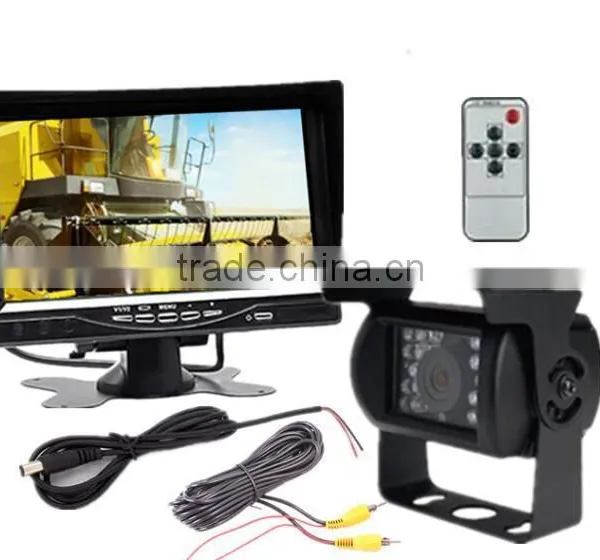 7" Monitor & Micro Camera Kit+reversing Camera+parking Sensor photo-3