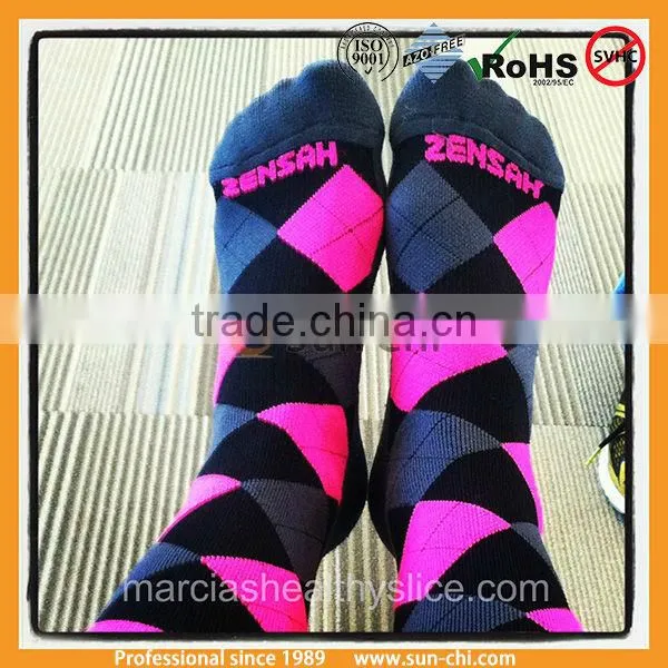 Mens Over the Calf Argyle Socks photo-3