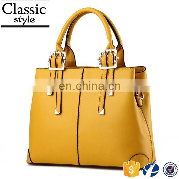 CR Best Selling Products in Europe Lady Fashion Office Bag Sky Blue pu Leather Handbag photo-6