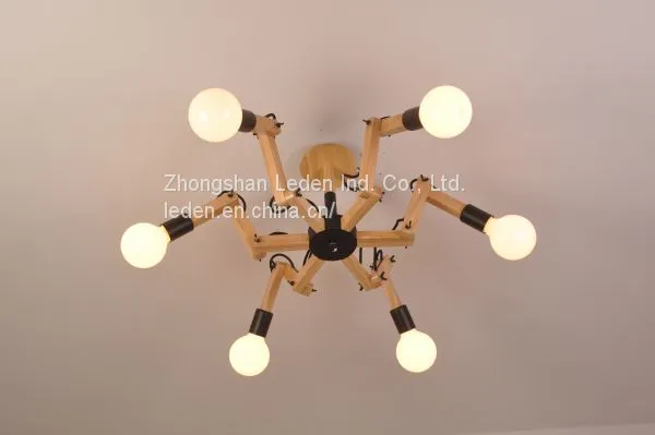 Люстра на потолок Elegan Wood Design