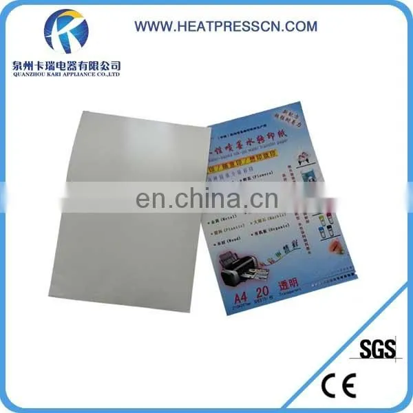 Top quality ink printable Sublimation Heat Transfer Paper